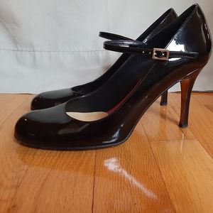 Kate Spade black patent leather heels
